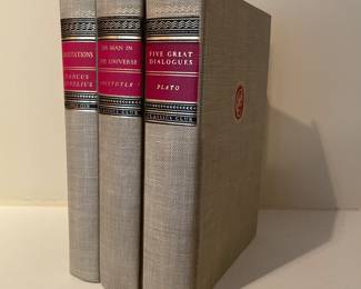 Three Walter J. Black Classics Books,  was $15, NOW $10