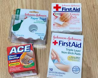 First Aid bundle, was  $, NOW $3