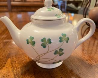 Nantucket Home Shamrock teapot,  was $24, NOW $16