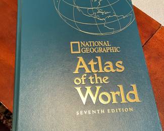 Large Atlas of the World Book,  was $20, NOW $10