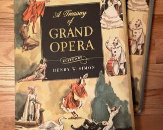 A Treasury of Grand Opera Books,  was $8 each, NOW $6 each