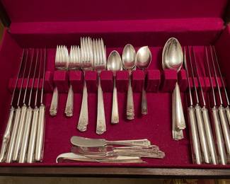VTG,  Holmes & Edwards - Inlaid Flatware - silver plate, "Century" pattern,  was $95, NOW $75