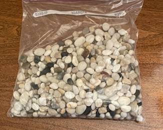 Polished stone(gallon size ziploc),  was $5, NOW $4