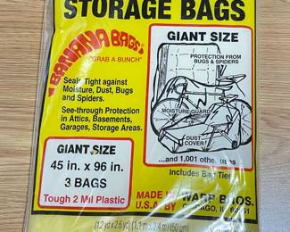 Coverall Heavy Weight storage bags (3), 45" x 96",  was $8, NOW $6