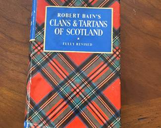 Robert Bain's Clans & Tartans of Scotland book,  was $, NOW $4