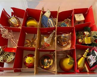 Christmas ornament box #3,  was $35, NOW $20
