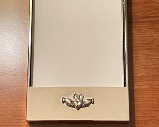 Claddagh Metal Note Card Holder,  was $18, NOW $12