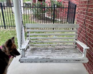 Wood Porch Swing