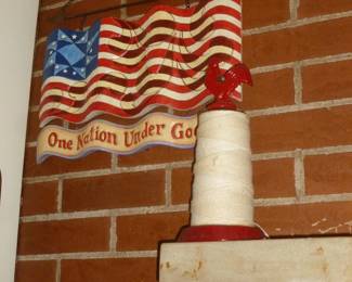 decor & string holder (not old)