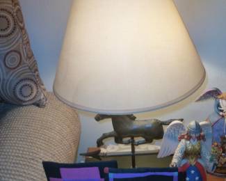 Horse lamp