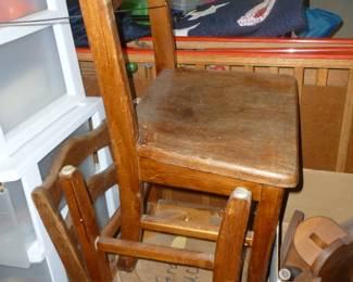 vintage kids chairs