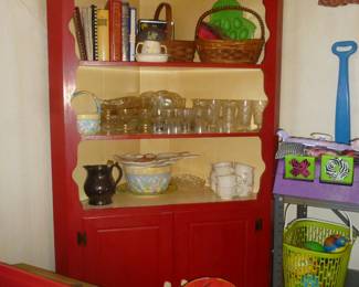 Corner cabinet, etc