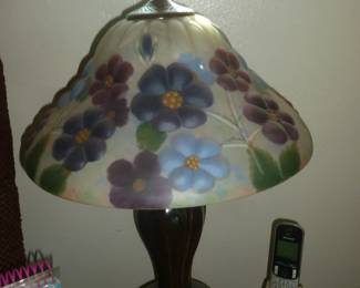 Beautiful Art Glass Lamp