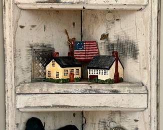 Shabby Chic Corner Shelf