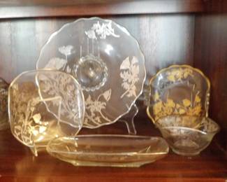 Huge Collection of Silvery Overlay