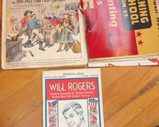 Early Comic Book, Will Rogers Joke Book, The Loftis Magazine 1910