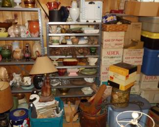 Huge Gigantic Lot Of Vases