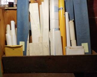 Sea Captains Six Board Chart Case Complete Contents.