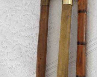 Antique walking sticks