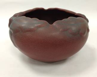 Van Briggle Acorn & Oak Leaf Pottery Bowl