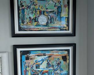 Originals From New Orleans Street Artist, Elwood. Maison Preservation Hall