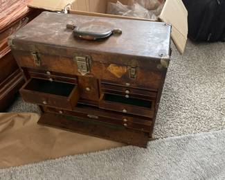 Vintage tool box