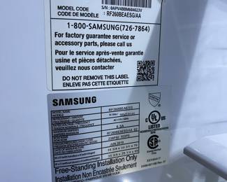 Fridge Samsung information