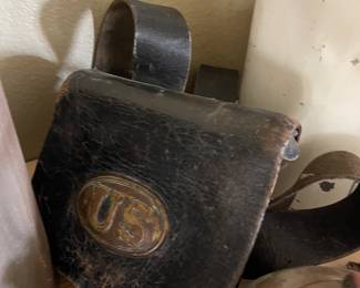 Civil war belt holder