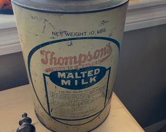 Old cans advertising