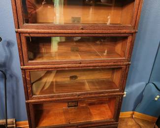Globe Warnicke barrister bookcase with drawer