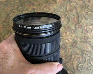 Nikon D90 along with a Tristar 72mm lens in case 
