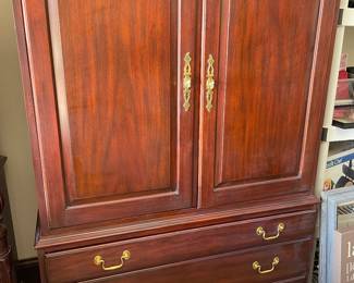 Hinkel Harris TV/Clothing Armoire  
