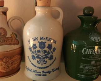 More collectible Liquor jugs