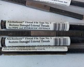 Selection of Nicholson Thread Files