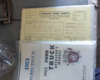 1953 Ford Triuck manual