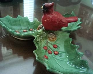 Cardinal Candy Dish