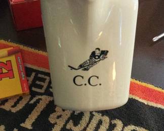 Vintage Canadian Club Whiskey Pitcher