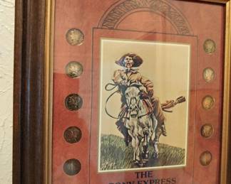 "The Pony Express" Coin Collectible