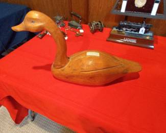 Wooden duck