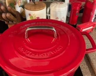 martha Steward Cast Iron Roaster/Baker.  New