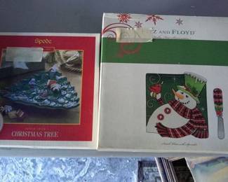 Misc Christmas Spode, Fitz and Floyd