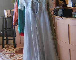 back detail for pale blue formal