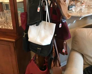 Priced and ready to go shopping! Coach, Vera Bradley, Levenger and Dooney and Bourke too!