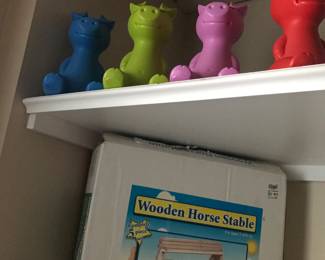 Ikea retired "Piggy" banks! Wooden farm set!