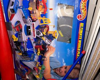 Vintage hot wheels, sports toys 