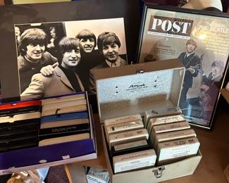 Beatles memorabilia- 8 tracks, 