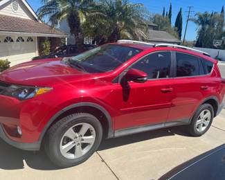 Up for Auction  2013 Toyota Rav 4XLE -12,000 Miles