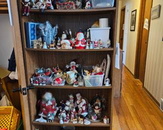 CHRISTMAS.  Bookshelf not for sale.