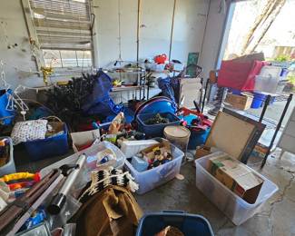 Garage full of treasures!!