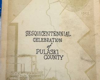 1958 sesquicentennial celebration of Pulaski co Ga  paperback